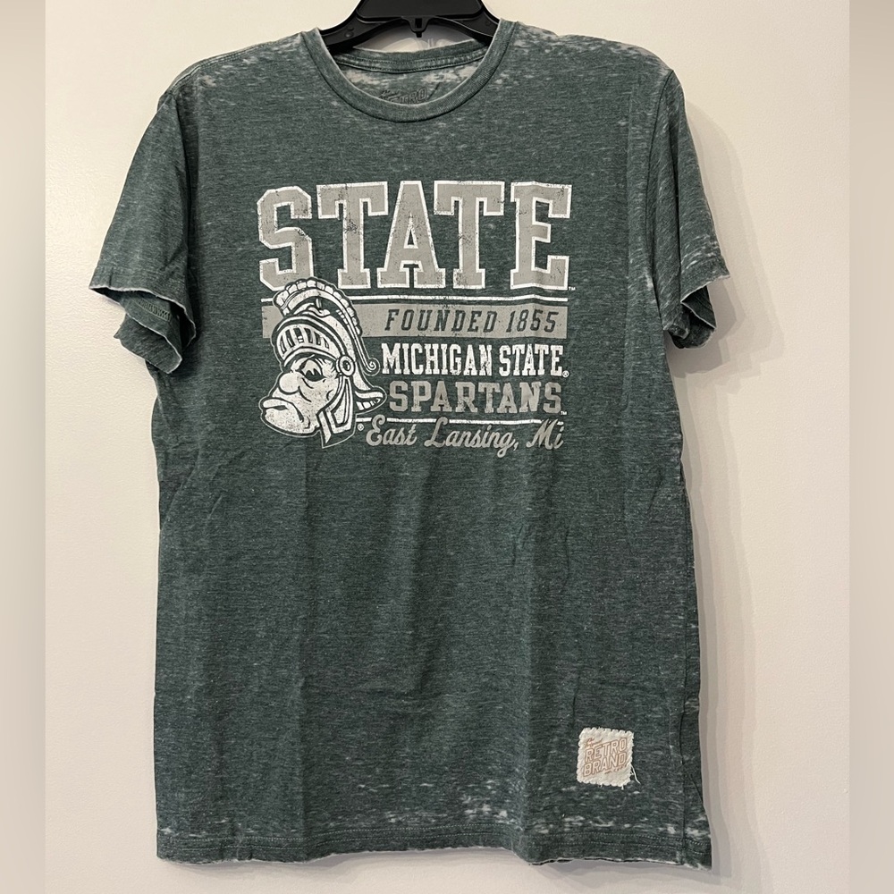 The Retro Brand: Michigan State Vintage Style Tee